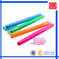 Assorted fluorescent colors rotated solid gel highlighter